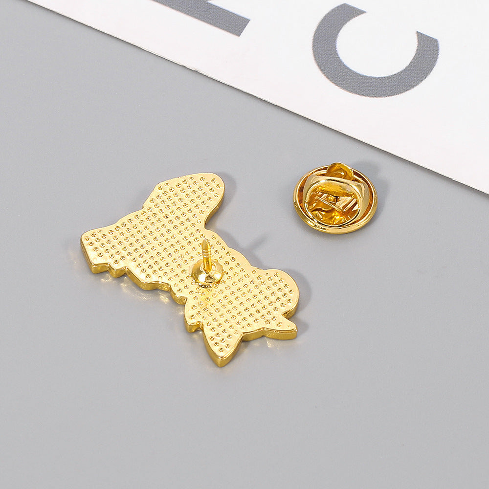 Fashion Cat With Scarf Metal Enamel Brooch 3a9e84b9 f5ca 413a ab31 33bd96a78302