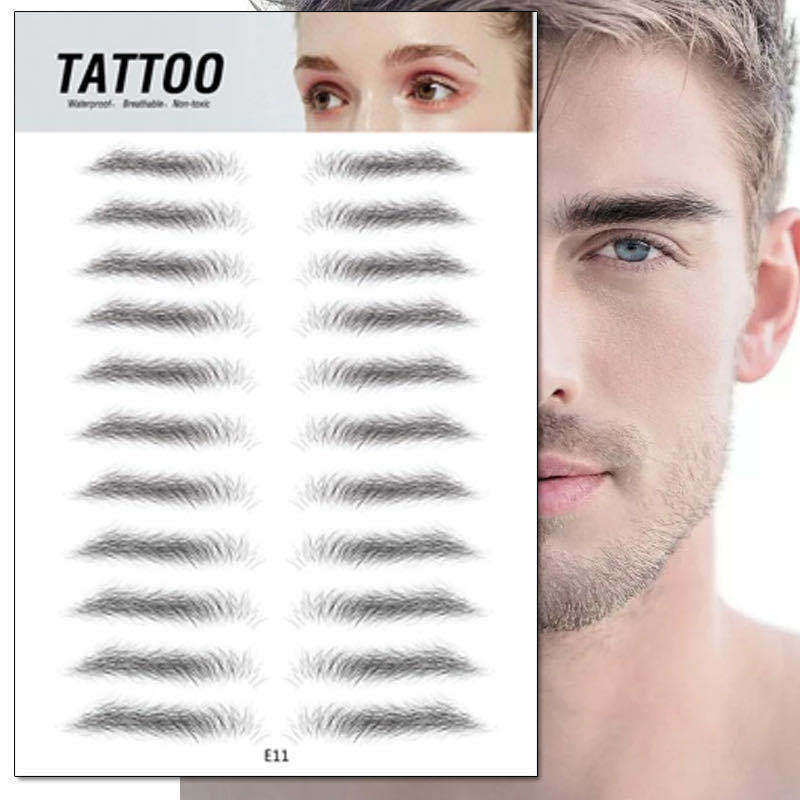 3D Waterproof Semi-permanent Eyebrow Stencil Stickers - HD Wireless Product #7