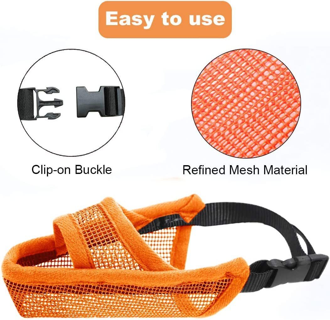 Breathable Mesh Muzzle For Dogs Anti-bite Anti-barking Anti-eating Anti-barking For Large Medium And Small Dogs 3b454d5f 8538