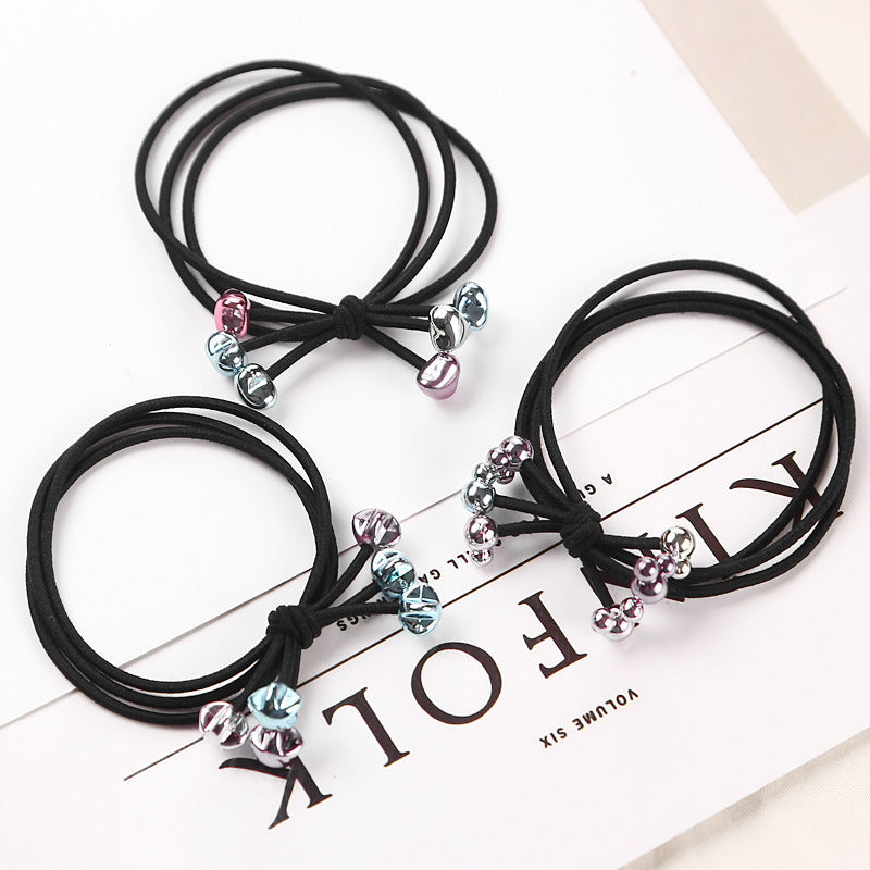 Children's Shiny Peach Heart XINGX Hair Band High Elasticity 3b957098 bf2b 4375 99ba 886c127e84d5