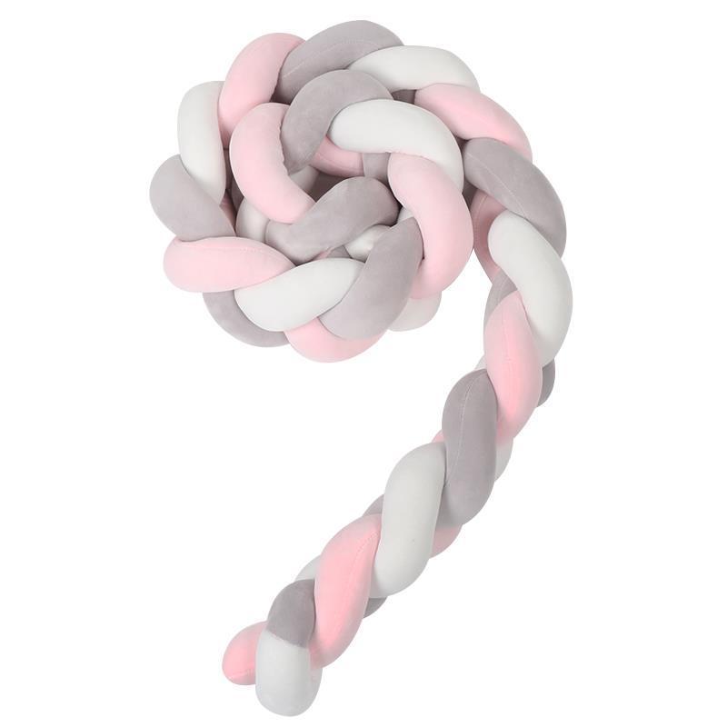 Knotted Long Pillow Three-strand Twist Spandex Bed Fence Baby 3c7502a5 776f 4b33 855d e2b74aa44e23 d8259802 dd09 442a ad43 30