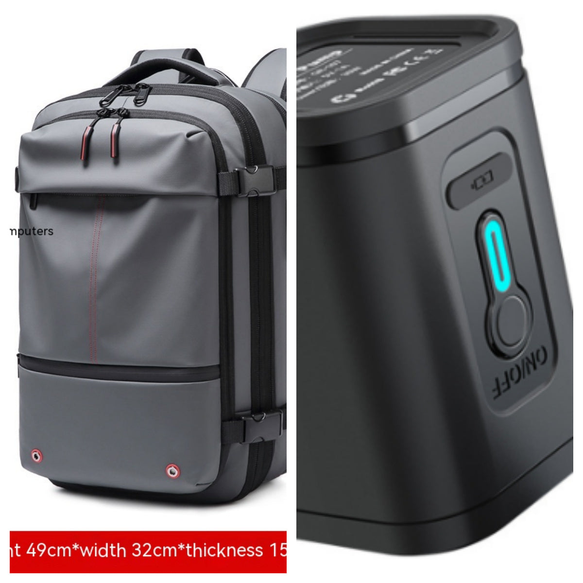 Travel Backpack Men's Business Multifunction Computer Bag Vacuum Compression Large-capacity Backpack 3cafea44 8ecd 4682 a462