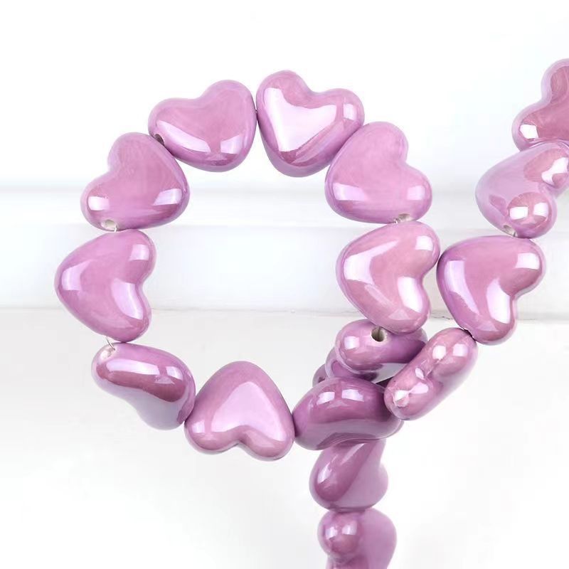 Cross Hole Love Ceramic Beads 3d098945 bc34 4b8b 8510 49c2b4605d8c