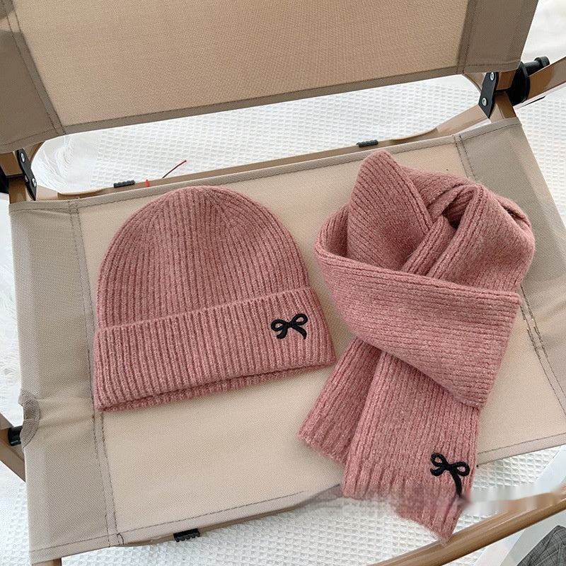 Children's Knitted Scarf Pure Color All-matching Suit 3d8d8c24 f230 46cd 9e70 97f08afb2d8b fine