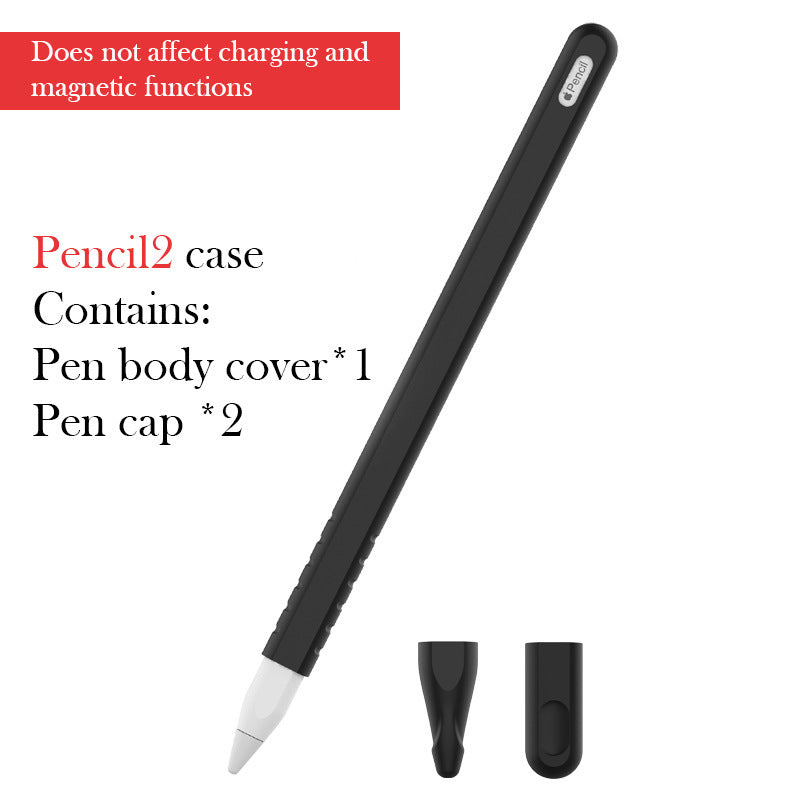 Compatible with Apple, Ipad Capacitor Pen Case II Stylus Silicone Case - 图片 2