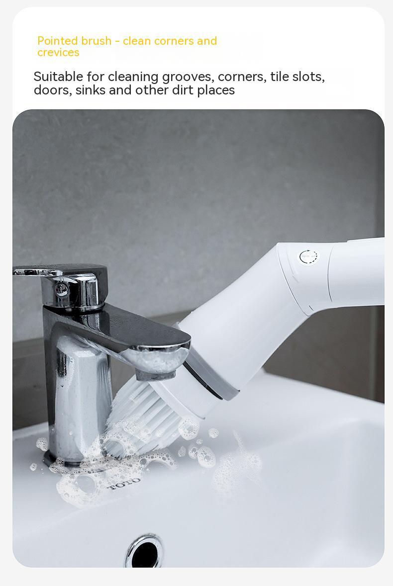 Electric Scrubber Cleaning Wall Long Handle Elbow Telescopic Multifunction Cleaning Brush 3e24e94e fbc2 4c1c b303 2bc0b8c35b0