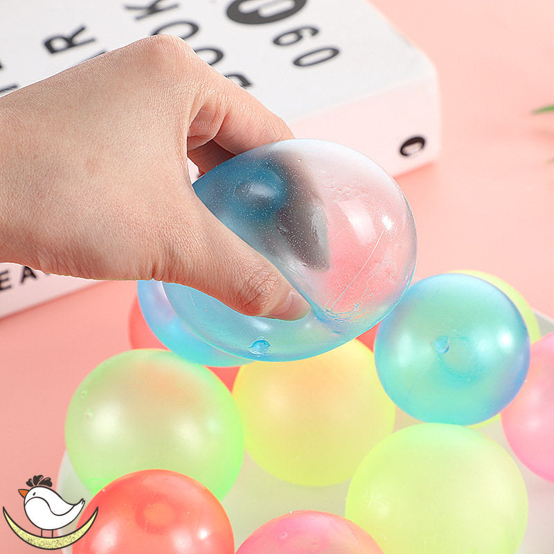 Luminous Sticky Ball Toys Sticky Wall Home Party Games Glow In The Dark Novelty Toys Decompression Squeeze Toy 3e42c471 d4ba