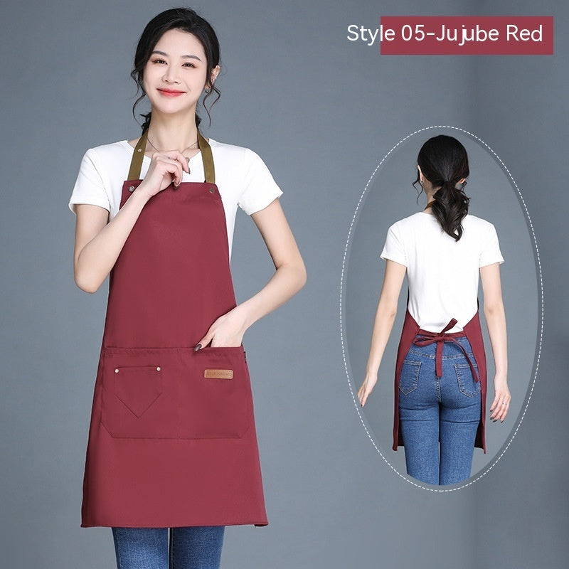 Women's Wear-resistant Stain-resistant Breathable Waterproof Apron 3ede79bf 8541 4808 b1f5 fe3ba759627f trans