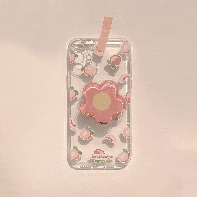Fashionable Summer Flower Phone Case Applicable Bracket Women 3f40091b ce2e 4c46 9693 2c7047579fa4