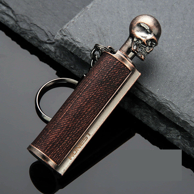 Creative Metal Keychain Lighter Wild Fire Ten Thousand Times Use Kerosene Lighters Gifts For Men 3f4644ef 229e 4ae0 8880 4584