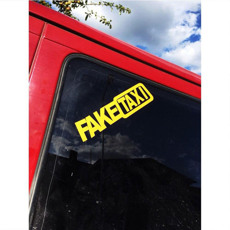 Fake Taxi Drifting Sign Funny Car Sticker 3f5004b5 ed0e 4c6f a752 6d1c852534c2