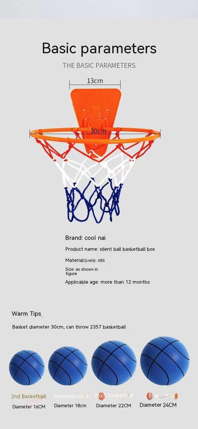 Silent High Density Foam Sports Ball Indoor Mute Basketball Soft Elastic Ball Children Sports Toy Games 3f5cdb6b f84e 4f0b a0