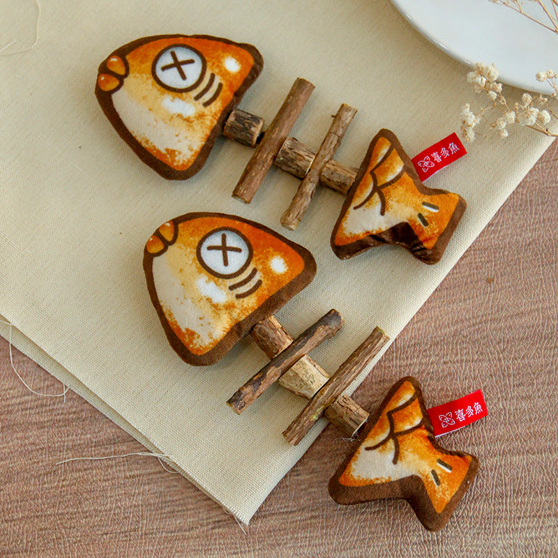 Cat Fishbone Wood Simulation Molar Toy Pet Products 3f64c814 8288 40ba 88ed 266862ca63a5