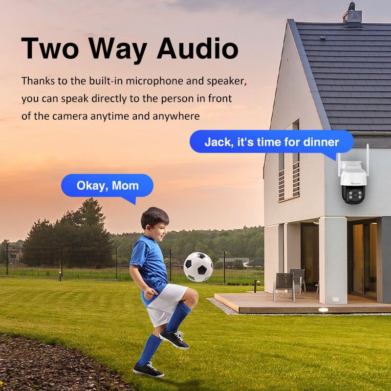 STARCAM C622: The All - in - One Outdoor Waterproof PT Network Camera with WiFi 6 4