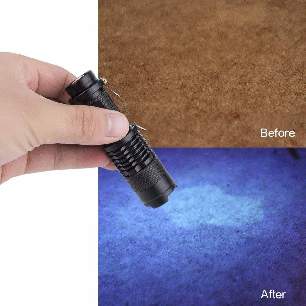 395nm 365nm flashlight detection light - HD Wireless Product #5