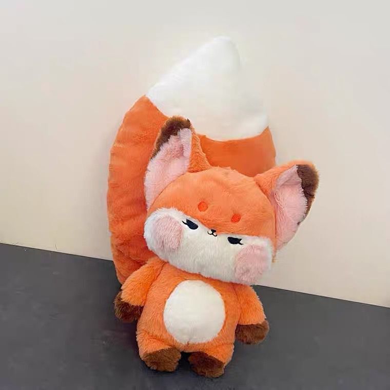Household Fashionable Big Tail Fox Doll Plush Toys 4050fa7e 82d8 420c 97f4 a5a27076d595