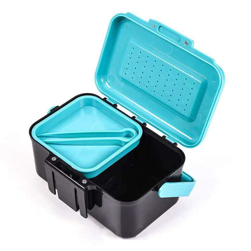 Dual-purpose bait box with handle 406083696429