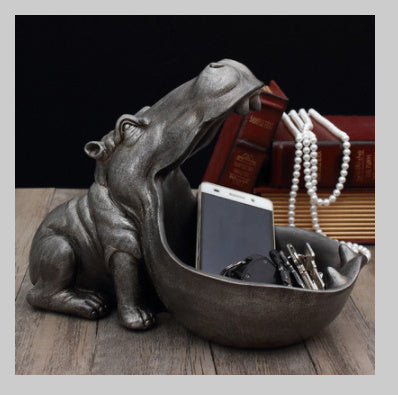 Hippo Decoration Creative Home Living Room Shoe Cabinet Sundries Organizer Ornament 4060b19a 1a6f 4f28 84f1 740d4ebef66c