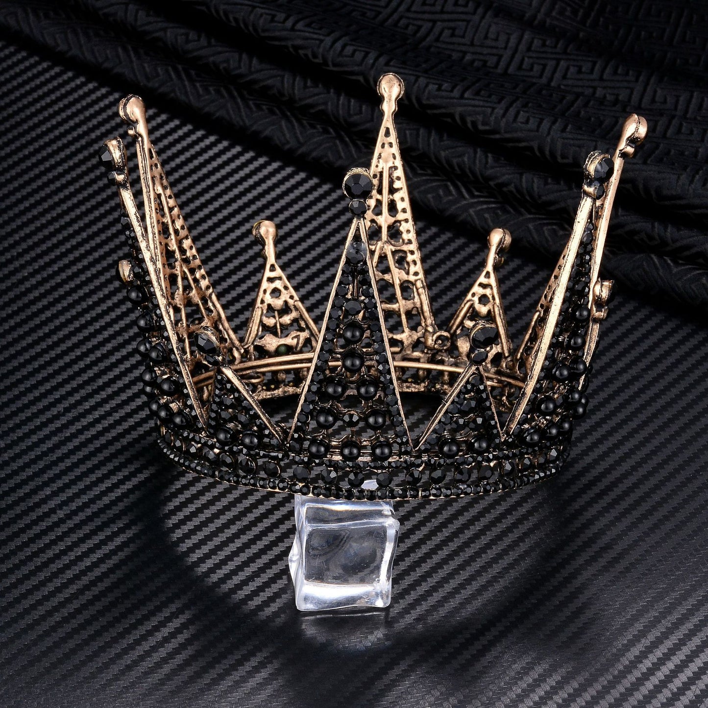 Korean new bride black crown 407041367146