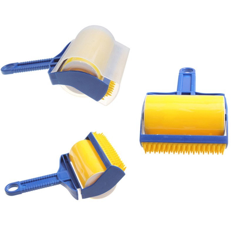 Reusable Sticky Tool Picker Cleaner Lint Roller Pet Hair Remover Brush Clothing Carpet Furniture 408956370603