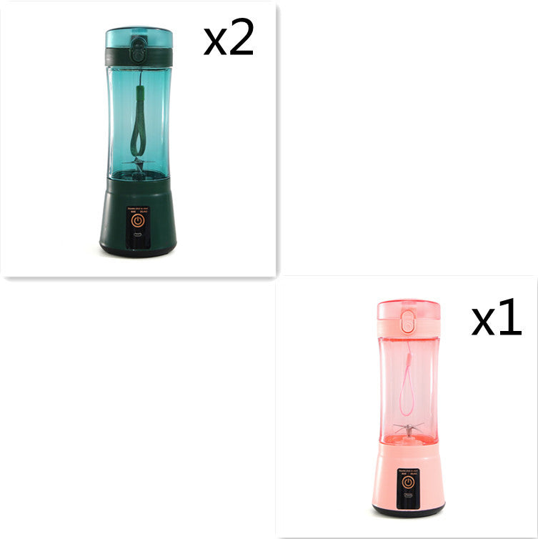 Portable Electric Fruit Juicer Wireless USB Rechargeable Mini Mixer Multifunction Summer Smoothie Blender Machine Kitchen Sup