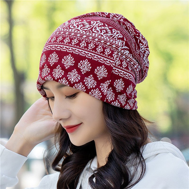 Head Ethnic Wind Series Korean Cashew Flower Bun Head Hat 40a2586d a365 4d69 a365 5cf29769999f