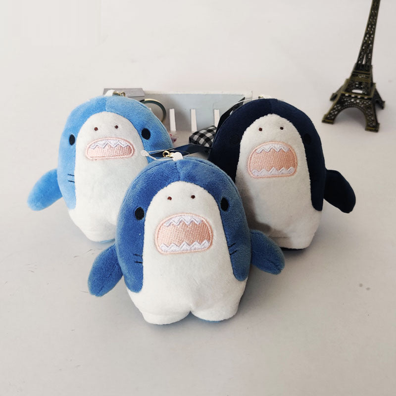 Color Plush Pendant Fragrance Shark Cute Keychain 40b03227 641e 4432 925a cdeaa4bcd629