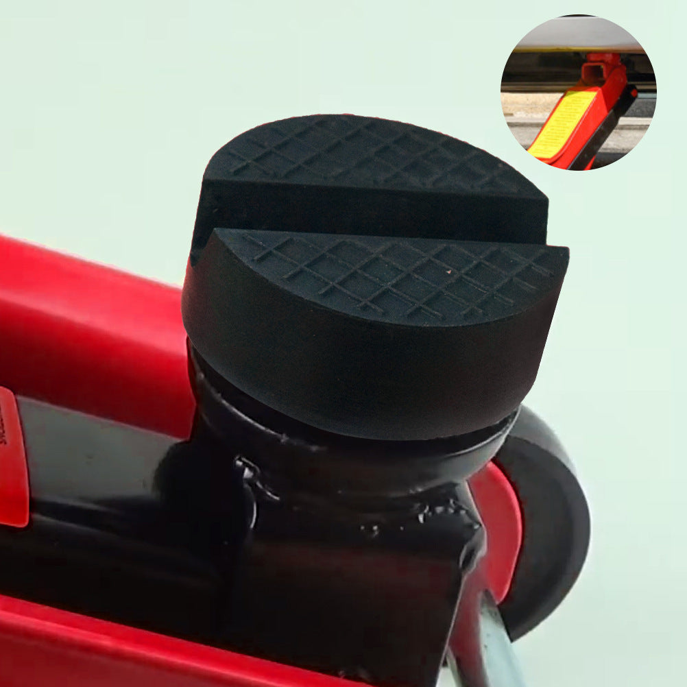 Black Rubber Pad Slotted Floor Jack Pad Frame Rail Adapter 40c9971f 8cc9 43ed 9efb 3a5eaa428ae1