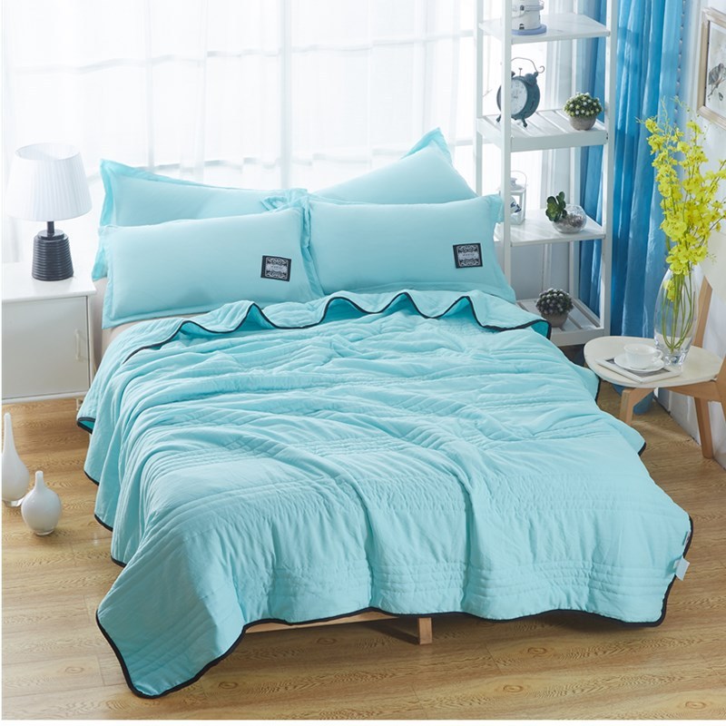 Cooling Blankets Pure Color Summer Quilt Plain Summer Cool Quilt Compressible Air-conditioning Quilt Quilt Blanket 4103729583
