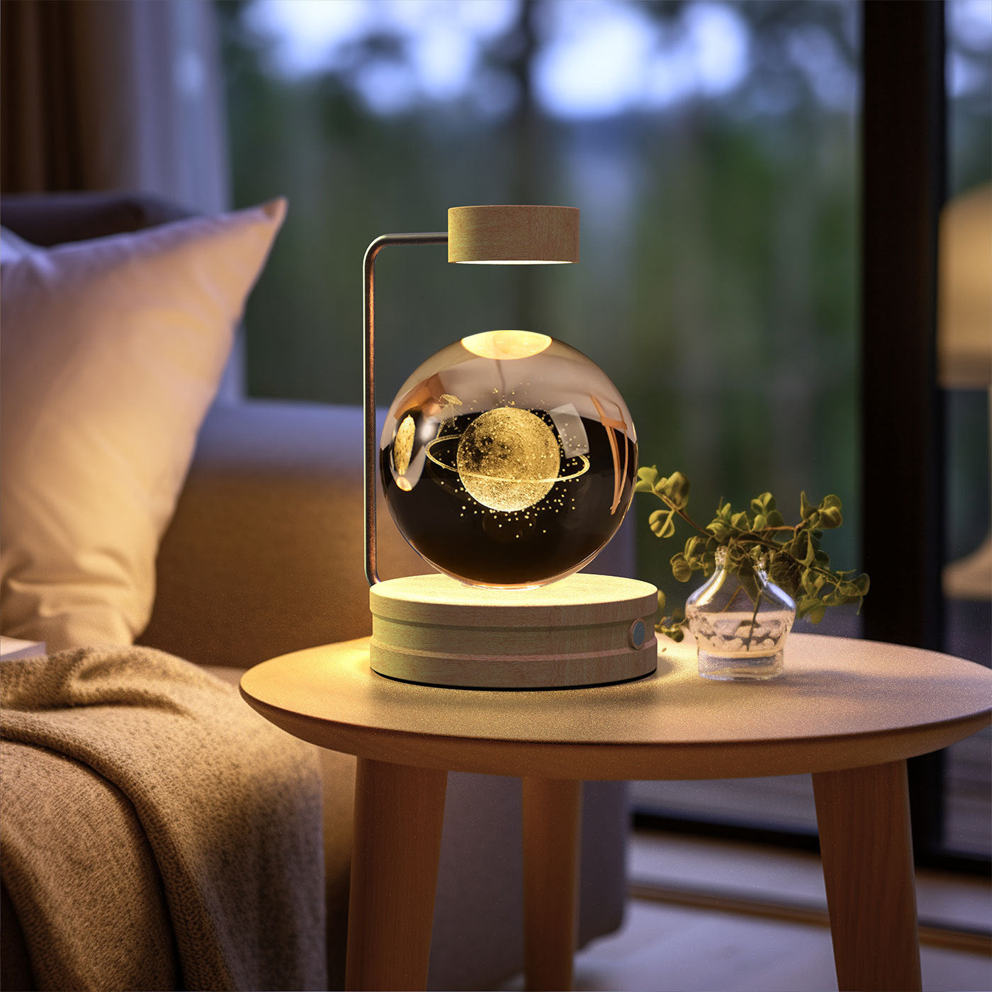 Crystal Ball Cosmic Dinosaur Indoor Night Light USB Power Warm Bedside Light Birthday Gift Night Lamp 410b0bac e8de 4237 ab5a
