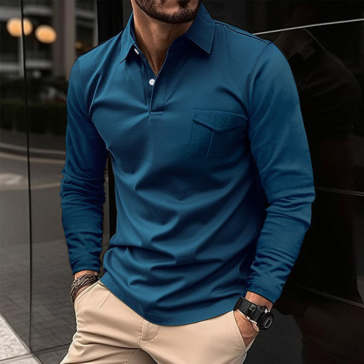 Casual Polo Collar Sports Polo Shirt 412532ed 03ab 4386 9bd4 3e85ae07156b