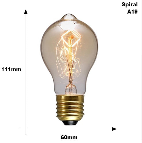 Edison Bulb E27 220V 40W ST64 A19 T45 G80 G95 G125 Incandescent filament bulb lighting Retro Edison Light Bulb 413800193820
