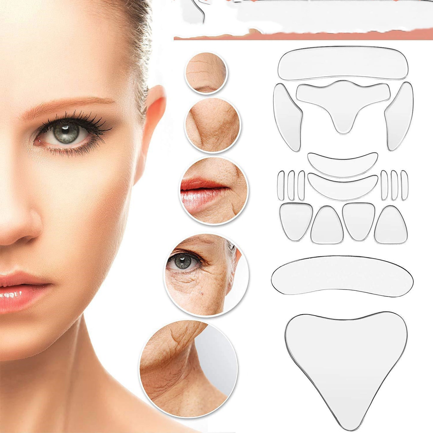 Silicone anti-wrinkle stickers 4144534296272
