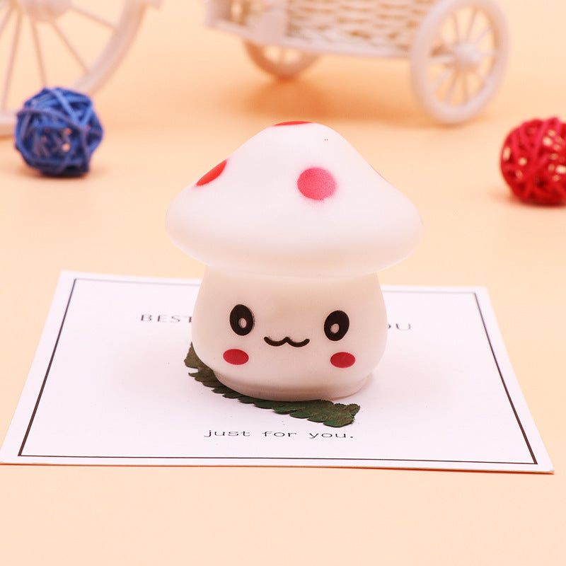 Color-changing LED mushroom night light 4167576179052