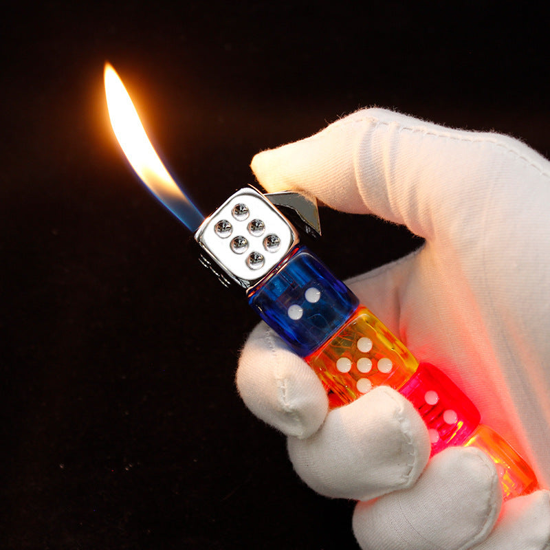 New Original Lighter Flame Creative Dice Inflatable Cigarette Lighter 416fb9ec c018 4f0a bf77 0dffe8deb12e