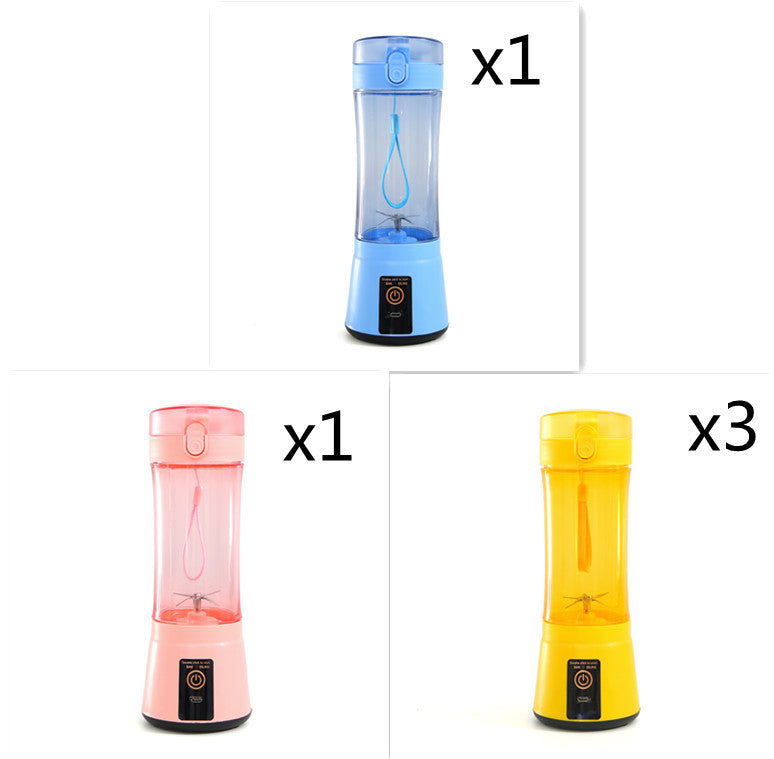 Portable Electric Fruit Juicer Wireless USB Rechargeable Mini Mixer Multifunction Summer Smoothie Blender Machine Kitchen Sup