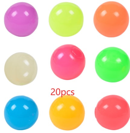 Luminous Sticky Ball Toys Sticky Wall Home Party Games Glow In The Dark Novelty Toys Decompression Squeeze Toy 41a44fc6 c827