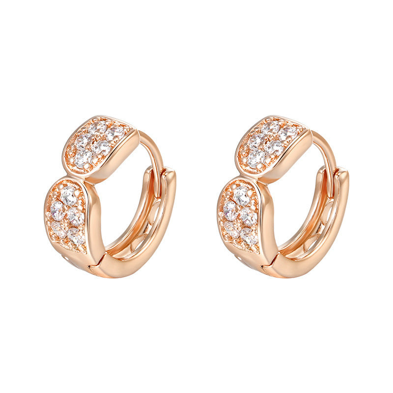 Women's Fashion Graceful Personality Zircon Earrings 423e72fa 8296 4fc3 9512 2ddefbf37bf6