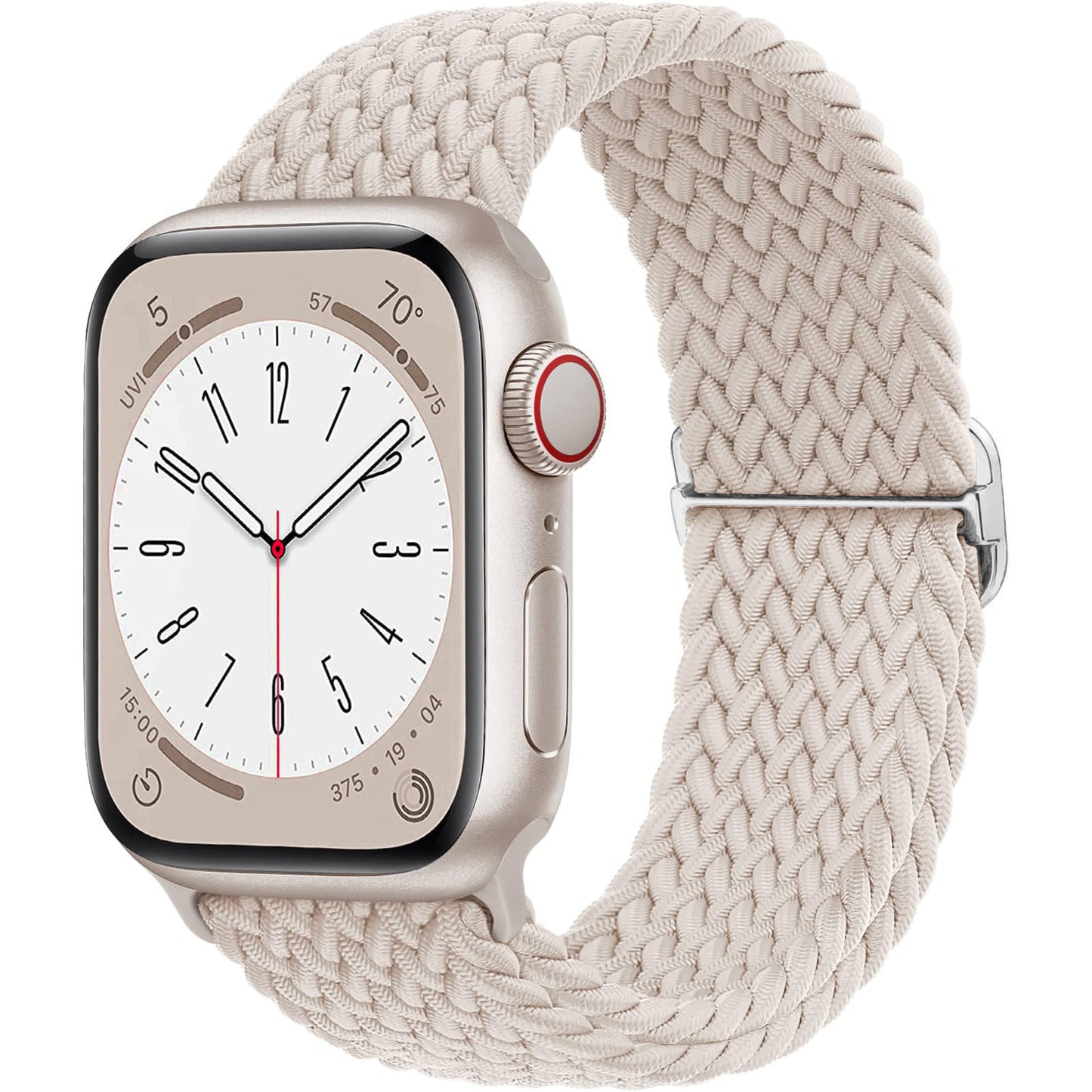Adjustable Woven Slide Buckle Watch Woven Watch Strap 426f18d6 9a9b 48e2 b52f 441885c0c719