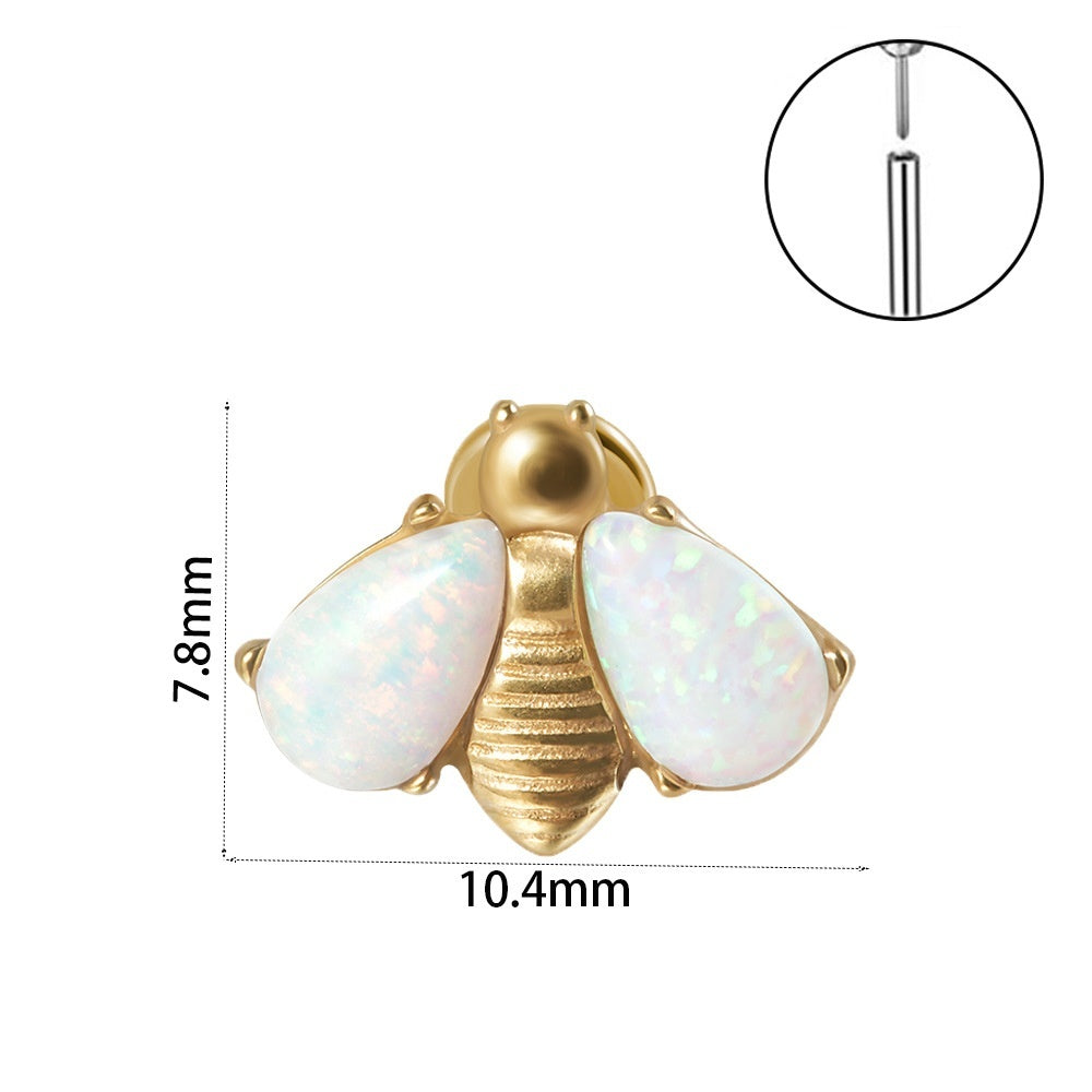 Snake Bat Bee Spider Threadless Pin Earrings 4270b518 3b29 498c 9b73 1f035fe4c1e6