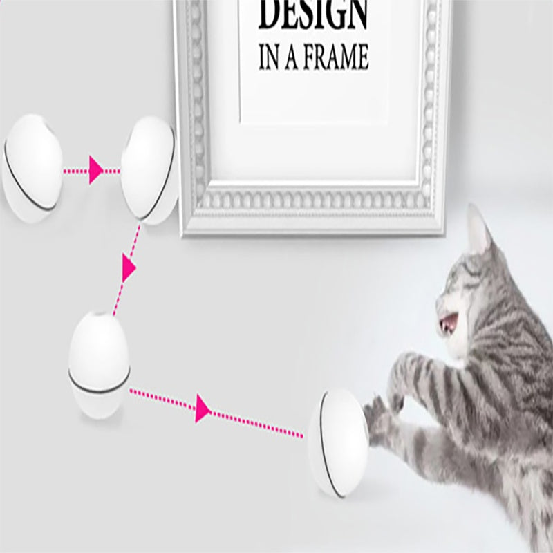 LED Laser Electronic Rolling Pet Funny Cat Toy Ball 431008605283
