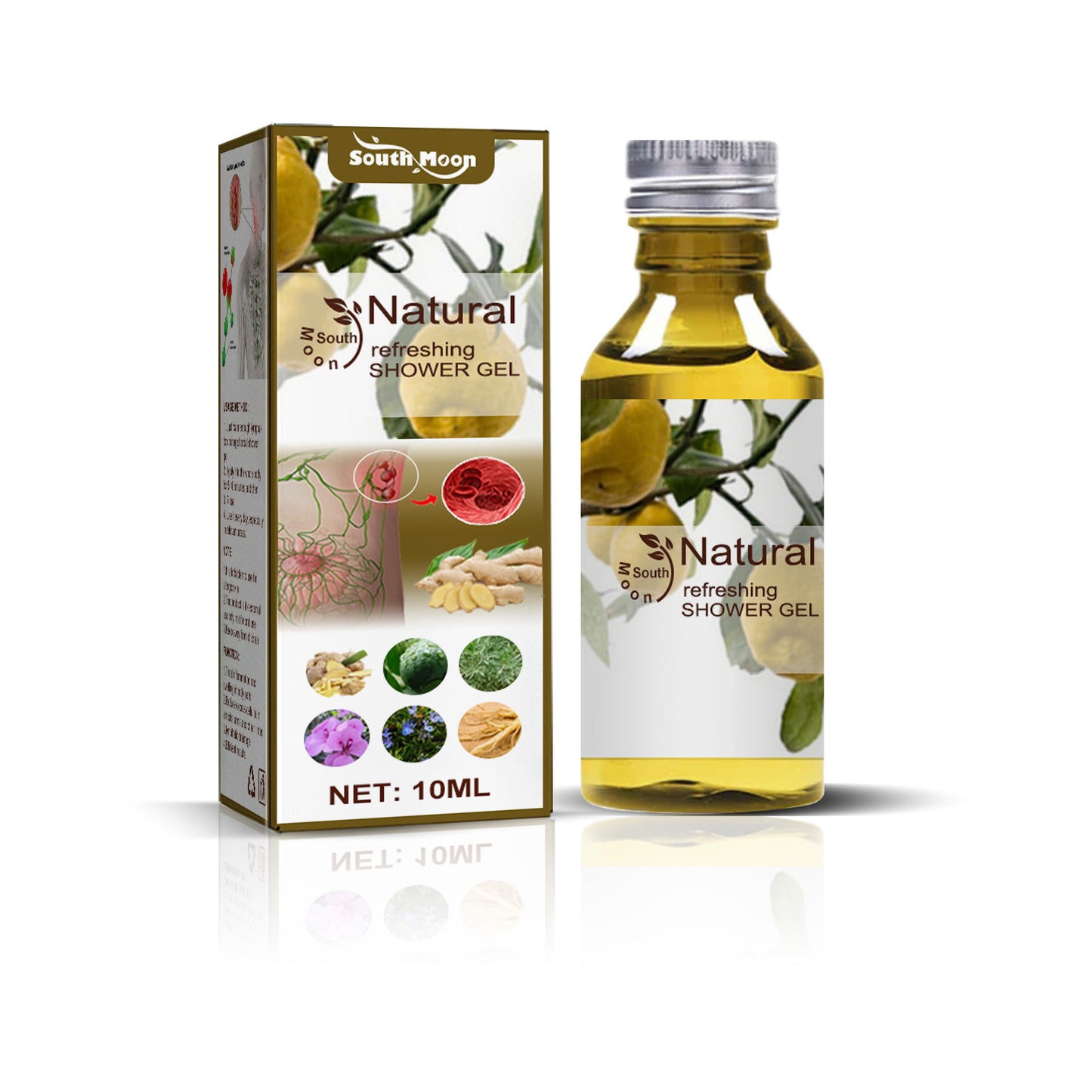 South Moon Lymph Ginger Shower Gel Dredge Lymph Slimming And Firming Thin Waist Lazy Cleaning Softening Skin 4314a755 d70a 40