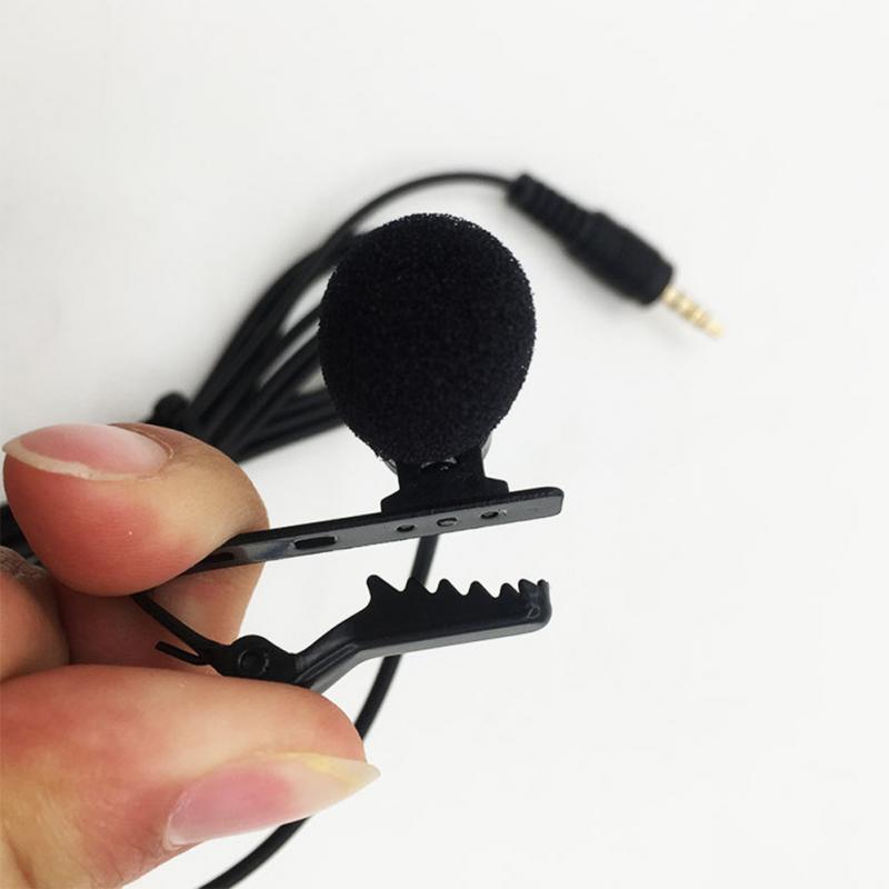 Portable clip Condenser Microphone Mobile Phone Universal 3.5MM 43237212574710