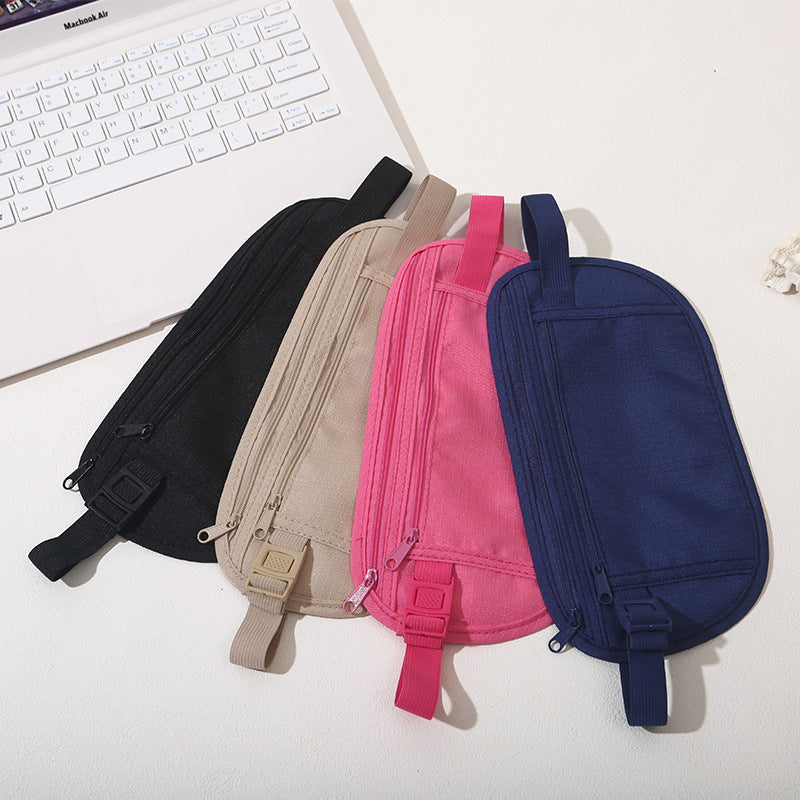 Invisible Thin Passport Burglar-proof Next To The Skin Waist Bag 4327cc81 3e2c 40f5 89ca 72ae318b0c5e