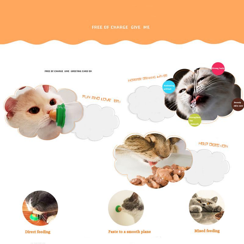 Pet Cat Sugar Energy Ball Lick Toys Catnip 433055400888
