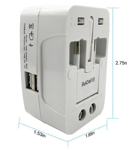 Multi-function conversion plug global universal universal plug mobile phone universal charger multi-country converter travel