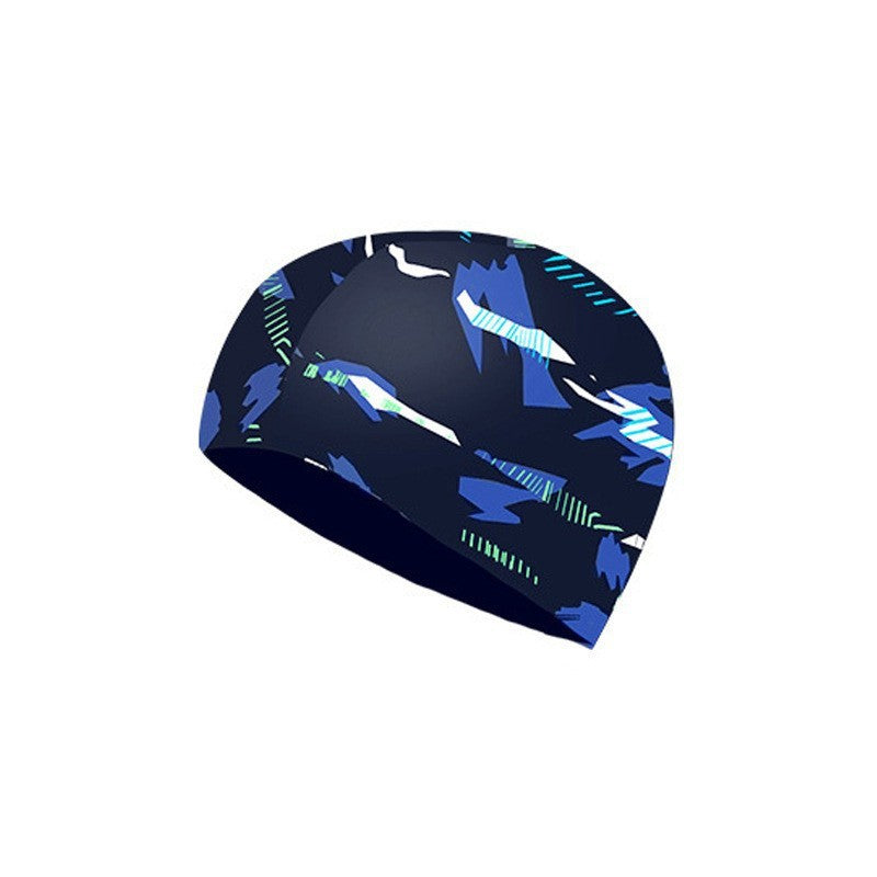Comfortable Fit Cloth Waterproof Swimming Cap 437e81a2 2ff8 40ff b573 86d1de5b7239