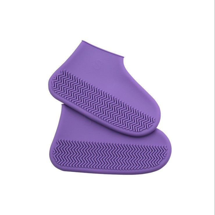 Men and women hiking slip wearable easy to carry silicone rain boots 438088713598
