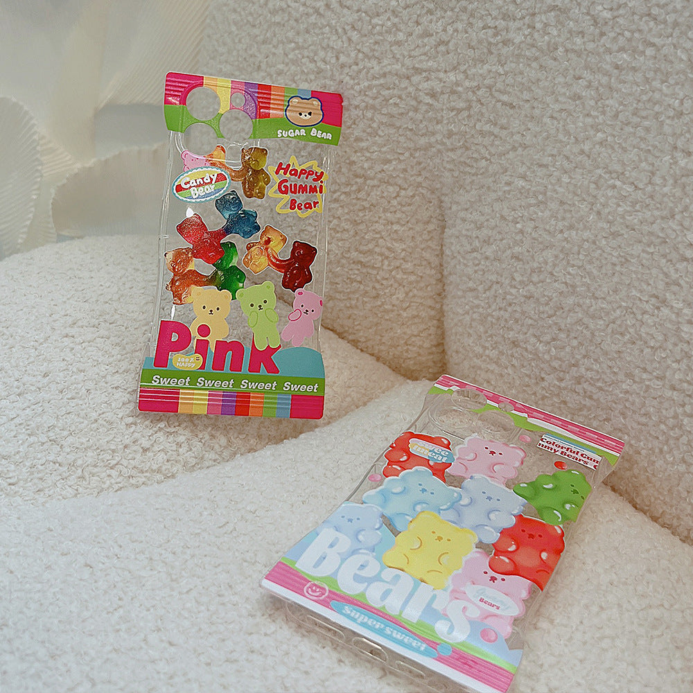 Transparent Gummy Bear Applicable Mobile Phone Shell For IPhone 43c838d2 d478 40e9 b5c0 27a748b8428a