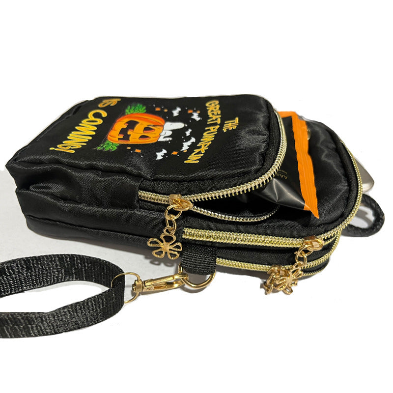 Halloween Pumpkin Pattern Phone Bag Coin Wallet Cute Mini Crossbody Shoulder Bags For Kids Women 43fc15bb 2058 4ae8 bd6c 5d1a
